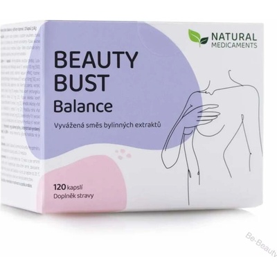 Natural Medicaments Beauty Bust Balance 120 kapslí