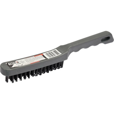 Yato Kartáč drátěný ruční 4 řady plast YT-6354