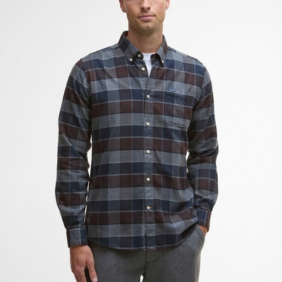Barbour Valley Tailored kostkovaná košel'a midnight