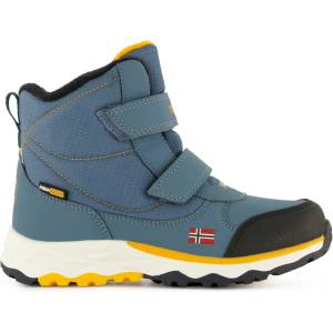 Trollkids Детски зимни ботуши Trollkids Kid's Hafjell Winter Boots - Steel Blue / Navy / Mango - размер 36 (EU) (702-1907-1119)