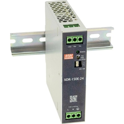 MEAN WELL XDR-150E-12 síťový zdroj na DIN lištu 12 V 11 A 132 W Obsah 1 ks