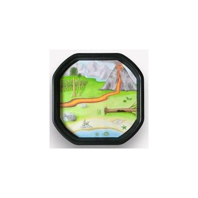 Země dinosaurů – Podložka do Tuff Tray MINI/MAXI - MAXI 86,5x86,5 cm