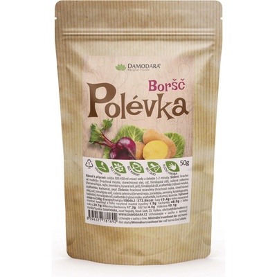 Damodara Polévka Boršč vegan 50 g – Zboží Mobilmania