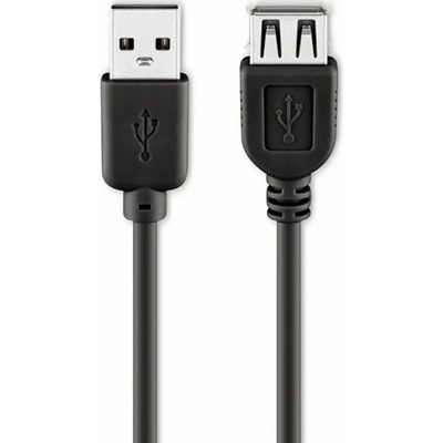 PremiumCord kupaa5bk USB 2.0, prodlužovací, A-A, 5m, černý