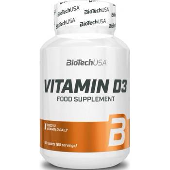Image 1 of BioTechUSA Vitamin D3 50 mcg, 60 Tablets
