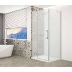 SAPHO Trinity - Душ кабина 110x80 см, лява, матирано стъкло/хром GT5680-11ML-CH (GT5680-11ML-CH)