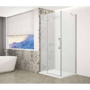 SAPHO Trinity - Душ кабина 110x80 см, лява, матирано стъкло/хром GT5680-11ML-CH (GT5680-11ML-CH)