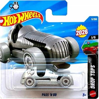Mattel Hot Wheels Pass N Go Figúrka do hry Monopoly Strieborná Case A 2026