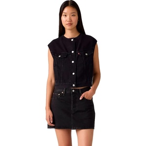 Levi's Елек Levi´s ® Collarle Shrunken 90S waistcoat - Black (None Your Business Stone)