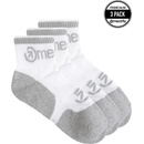 Meatfly ponožky Logo Middle 3 Pack C White