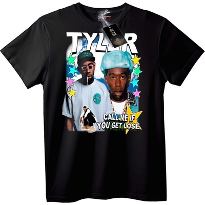 NOONEBRAND Тениска Tyler The Creator 'Обади ми се, ако се изгубиш' - 2XL, White