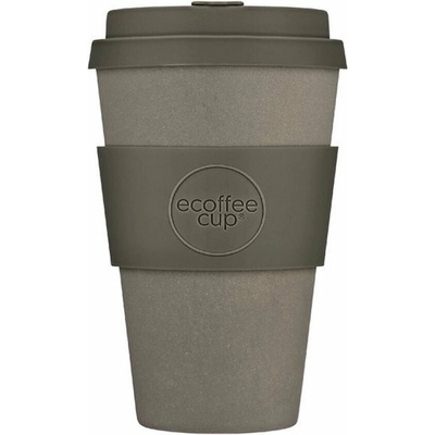 Ecoffee cup Ekologický kelímek na kávu kelímek s sebou jednobarevný šedý 400 ml