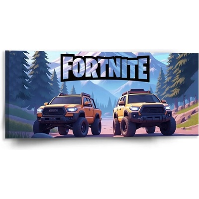 Sablio Obraz FORTNITE Off-road autá - 110x50 cm