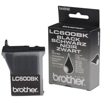 Brother ГЛАВА ЗА BROTHER MFC 580/590/880/890/3200J/5100J/5200J - Black - PN LC600BK (LC-600BK) (201BRALC 600B)
