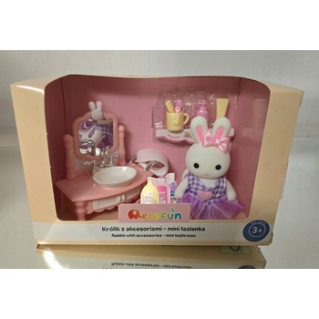 Elefun Králíček s doplňky Mini koupelna králíčka
