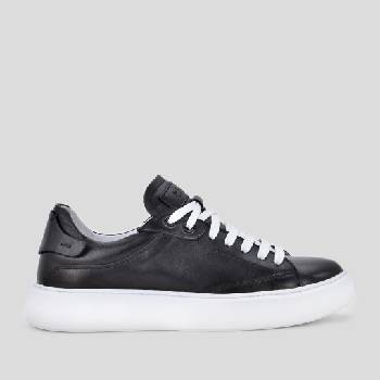 Tinti Shoes Мъжки кецове в черно Basket black
