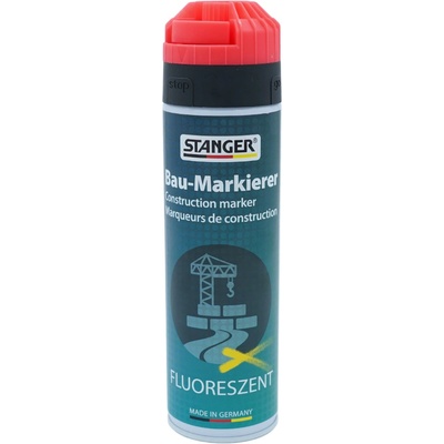 Baumarkierer značkovací sprej 400 ml červená