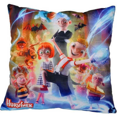 Moravská ústředna vankúš Hurvínek Bábky 30x30