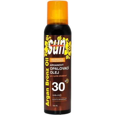 Vivaco Sun Argan Bronz Oil Spray opaľovací prípravok na telo SPF30 150 ml