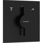 Hansgrohe DuoTurn E - Смесител за вграждане, за 2 консуматора, черен мат 75417670 (75417670)