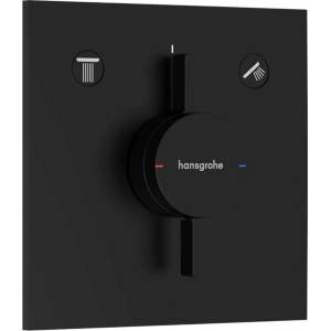 Hansgrohe DuoTurn E - Смесител за вграждане, за 2 консуматора, черен мат 75417670 (75417670)