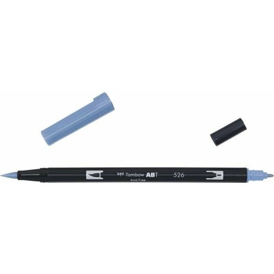 Oboustranný štětcový fix Tombow ABT DUAL - modrá Barva: 526 - True Blue
