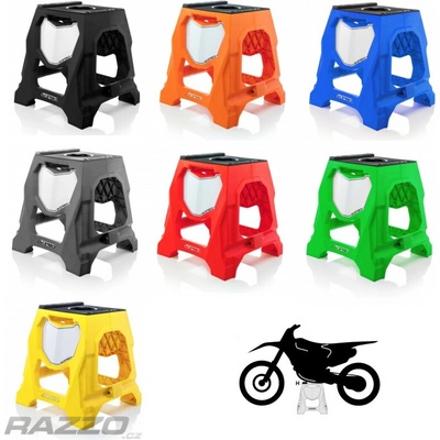 Acerbis Stojan pod motorku 711 Bike Stand Černá