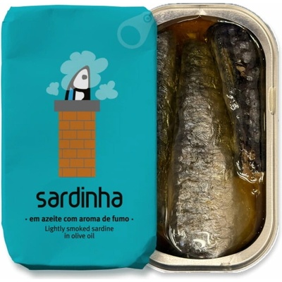 A Banca da Sardinha Sardinky v olivovém oleji lehce zauzené 120 g
