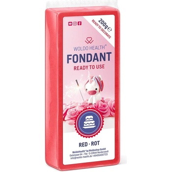 WoldoHealth® Fondán červený 200 g