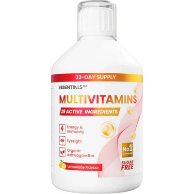 Swedish Essentials Multivitamins with 29 Active Ingredients [500 мл] Лимонада