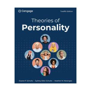 Theories of Personality | Sydney Schultz, Heather Maranges (ISBN: 9780357946442)