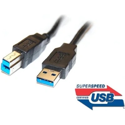 PremiumCord ku3ab05bk USB 3.0 Super-speed 5Gbps A-B, 9pin, 0,5m