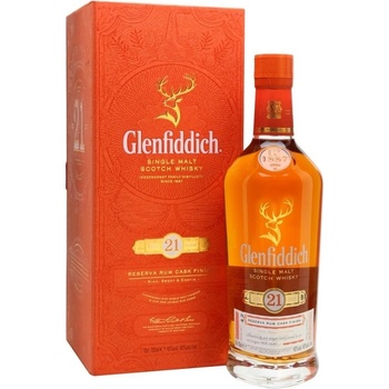 Glenfiddich 21y 40% 0,7 l (holá láhev)