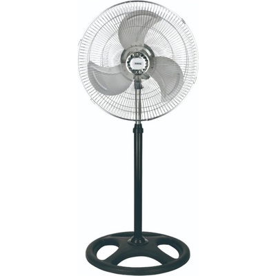 Rosberg Вентилатор за универсална употреба 3в1 Rosberg R51760J18, 70W, 18, 3 степени, Стенен монтаж, Тиха работа, Хром/Черен (5R51760J18)