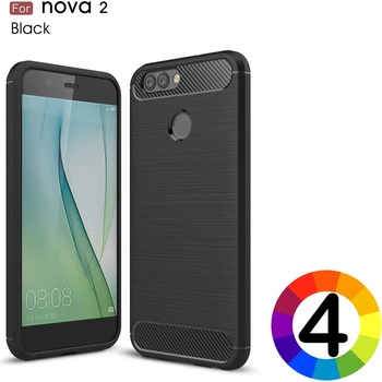 Image 1 of Huawei nova 2 Удароустойчив Carbon Fiber Калъф и Протектор
