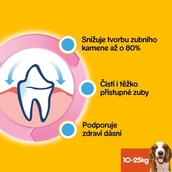 Pedigree Dentastix Daily Oral Care dentální pamlsky pro psy středních plemen 28 ks 720 g