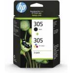 HP Compaq HP 305 Original Druckerpatronen Schwarz und Tri-Color, 2er-Pack - 6ZD17AE