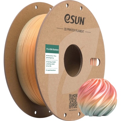 eSUN PLA-Silk Rainbow Flaming Mountain - 1, 75 mm / 1000 g (PLA-SKRB175O-FM1P1)