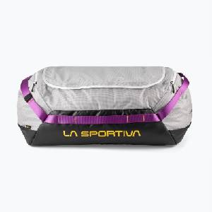 La Sportiva Пътна чанта La Sportiva Nomad Duffel 70 l chalk/black