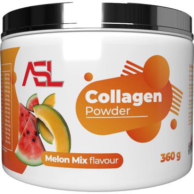 ASL Kolagénový prášok jahodová bazalka 360 g
