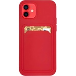 Apple Калъф Card Case за Apple iPhone X/iPhone XS - Червен KP13671