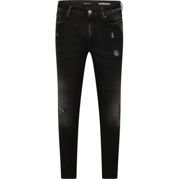 Replay Дънки Replay New Luz Skinny-Fit Jeans - Grey