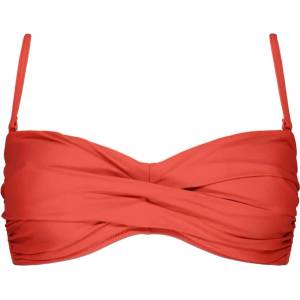 Barts Дамско бикини горнище Barts Women's Kelli Twisted Bandeau Bikini top - Coral - размер 44 (EU) (150-6457-0115)