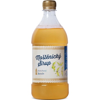 Moštěnický sirup Banán 0,7 l