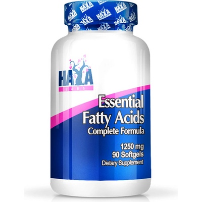 Haya Labs Аминокиселина HAYA LABS Essential Fatty Acids, 1250 мг. , 90 гeл-ĸaпc