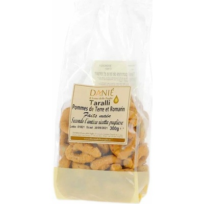 Danieli talianske chrumkavé taralli so zemiakmi a rozmarínom 300 g