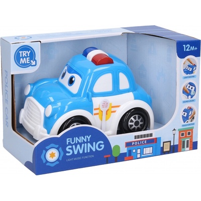 Wiky Vehicles Auto policejní s efekty 15cm