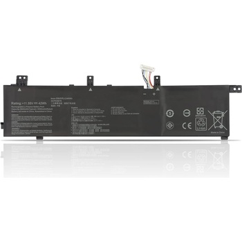 ASUS батерия за лаптопи Asus, 3 клетки, 11.55V, 42Wh, Оригинална (AS-BSO-0162)