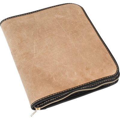 Obal se zipem D216 Pull Up Hnědý