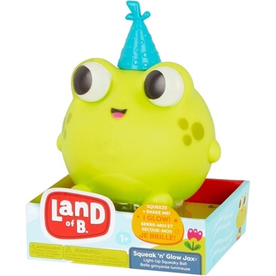 Battat Топка със звук и светлина Battat - Жабка (BTLB5002)